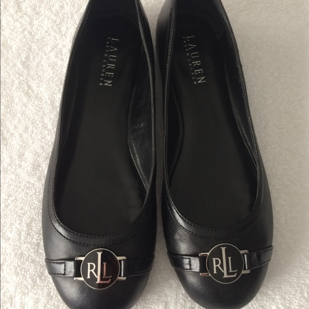 Lauren by Ralph Lauren “Alfie” Black flats - Picture 3 of 7
